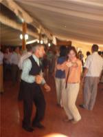 Deivid de boda. Bailando con el padre de la novia. xDD