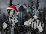 Kuroshitsuji les desea, presidido por Sebastian y Ciel..¡¡ FELIZ NAVIDAD !!
