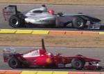 F1. Schumacher y Alonso.