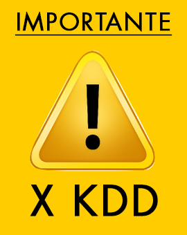 ¡Importante! Sobre la X KDD