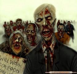 The Zombies horde