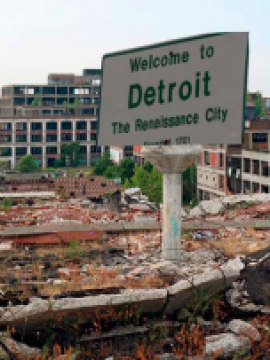 Detroit Bajo el Terror de los Zombies