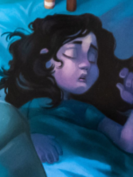 Fábulas de peluches 1 - La cama de niña mayor.