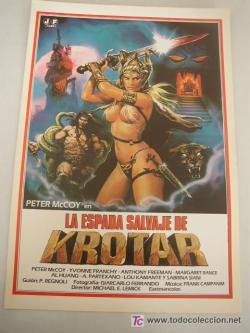 La espada salvaje de Krotar