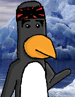 Pingüino Karateka