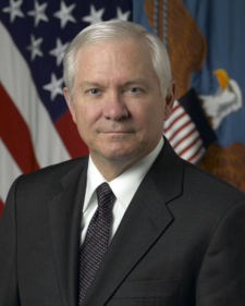 Robert Gates - Secretario de la Defensa de U.S.A.